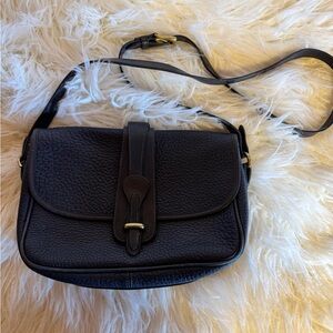 Vintage Dooney & Bourke Navy Leather Purse